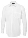  UC713  Men's Long Sleeve Poplin Shirt White colour image